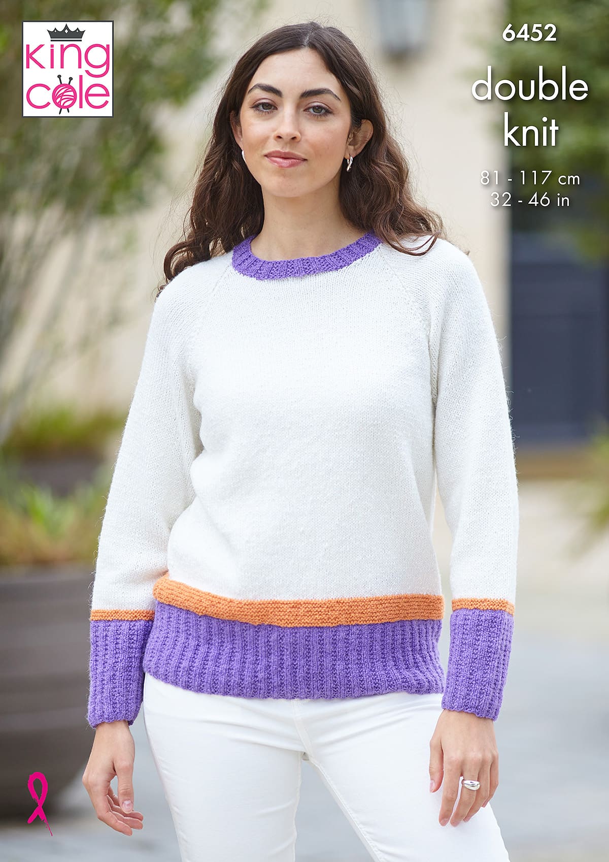 king-cole-6452-pullover-top-strickanleitung-eternity-dk image 1