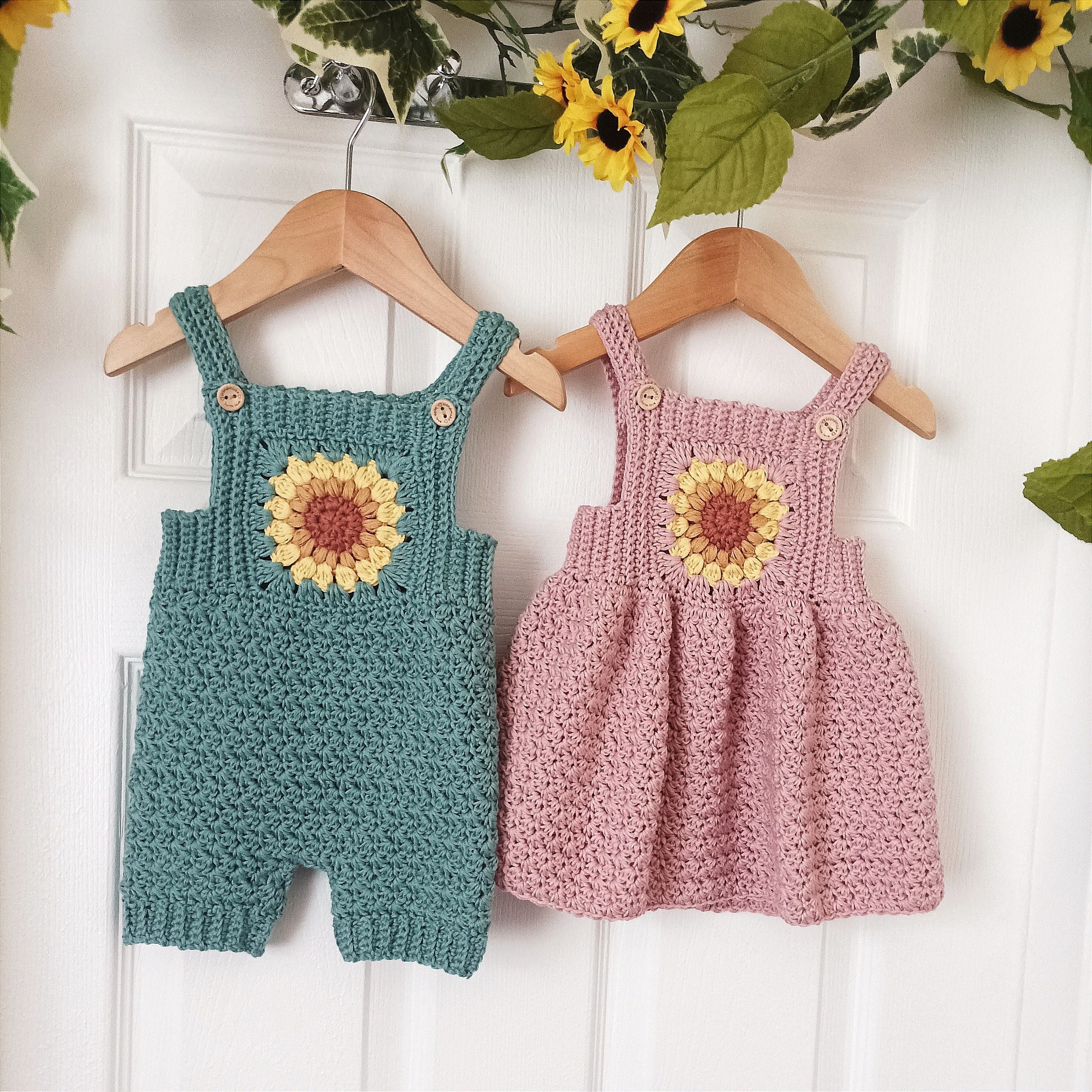 hobbii-anleitungen-sunflower-overall-3-6-monate-pdf image 1