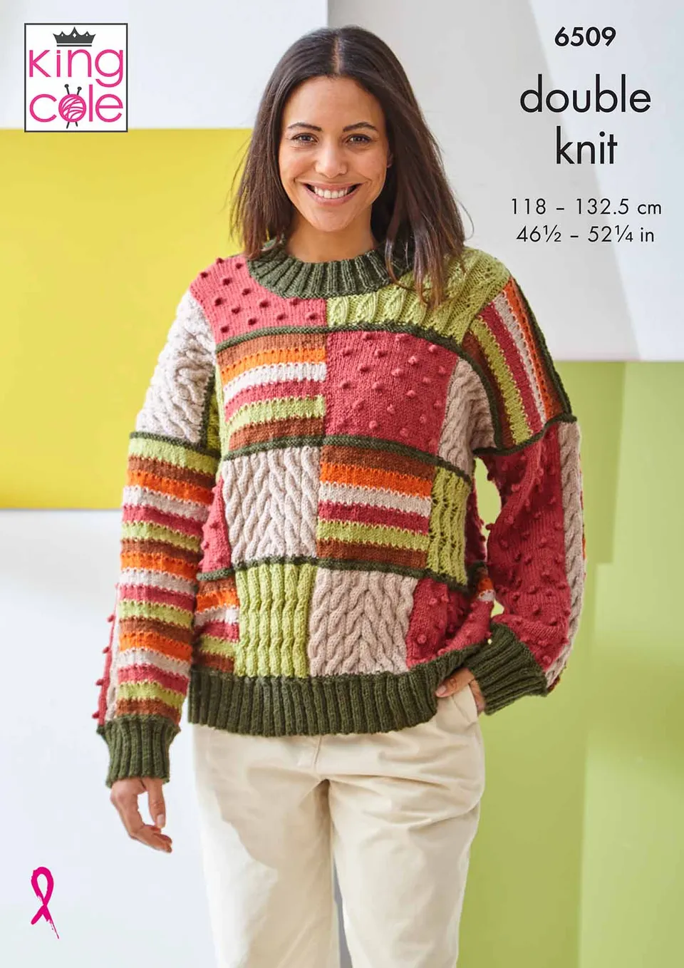 king-cole-6509-strickanleitung-pullover-merino-blend-dk image 1
