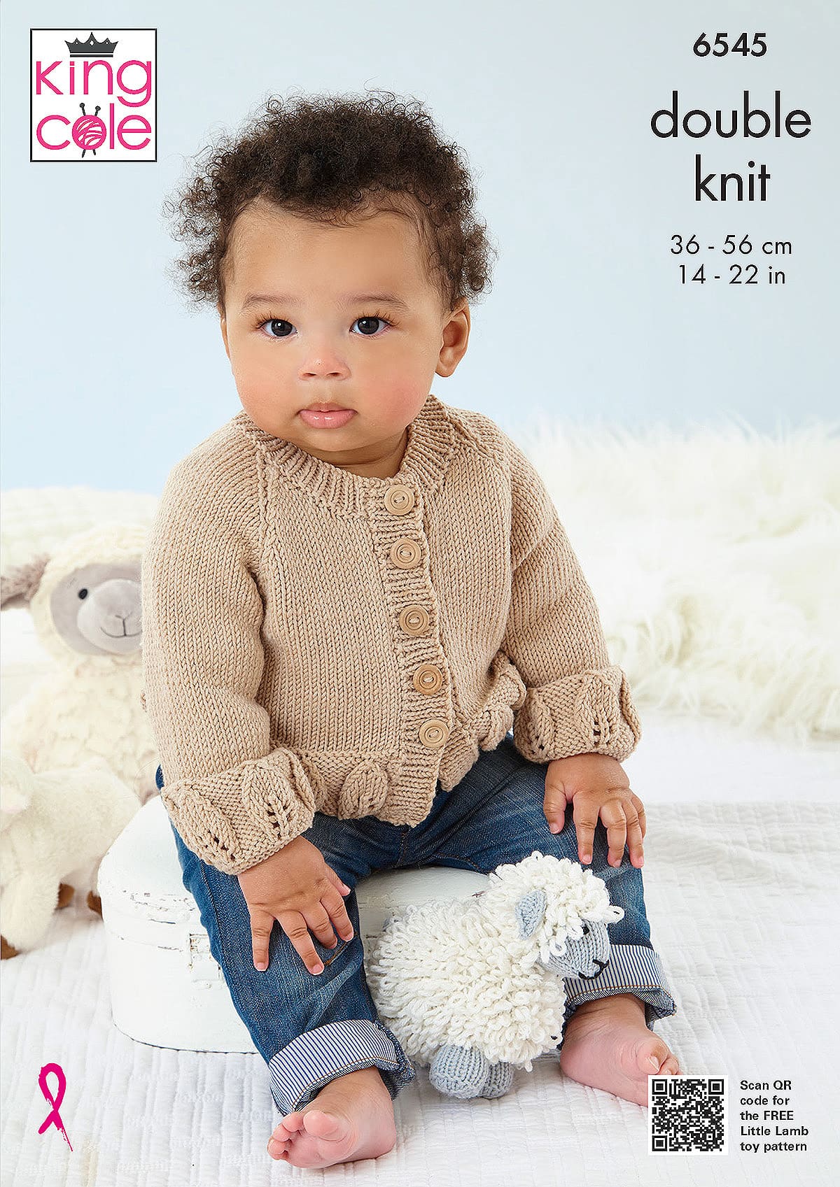 king-cole-6545-set-strickanleitung-little-lamb-dk image 1