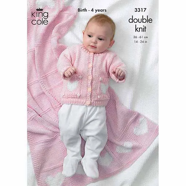 king-cole-3317-in-the-pink-strickanleitung-bamboo-cotton-dk-damen image 1