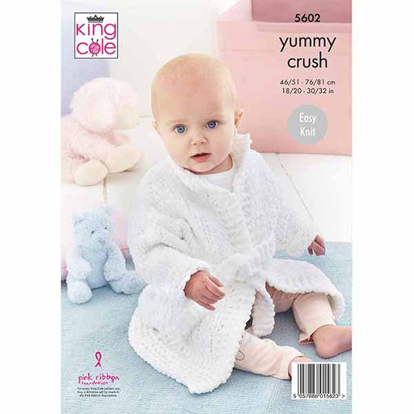 king-cole-patterns-5602-morgenmantel-strickanleitung-yummy-crush image 2
