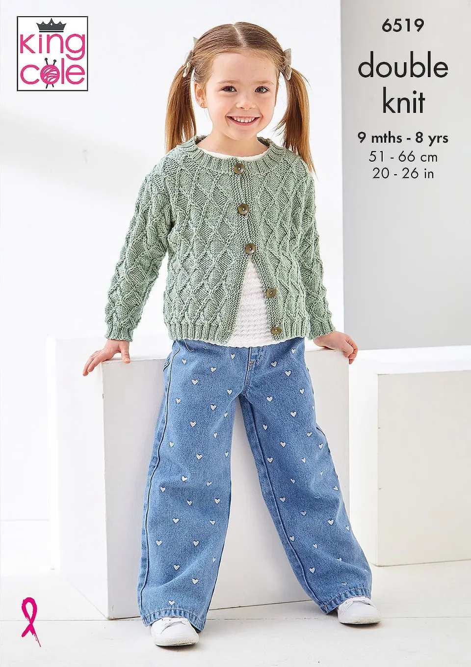 king-cole-6519-cherished-dk-cardigan-pullover-anleitung image 1