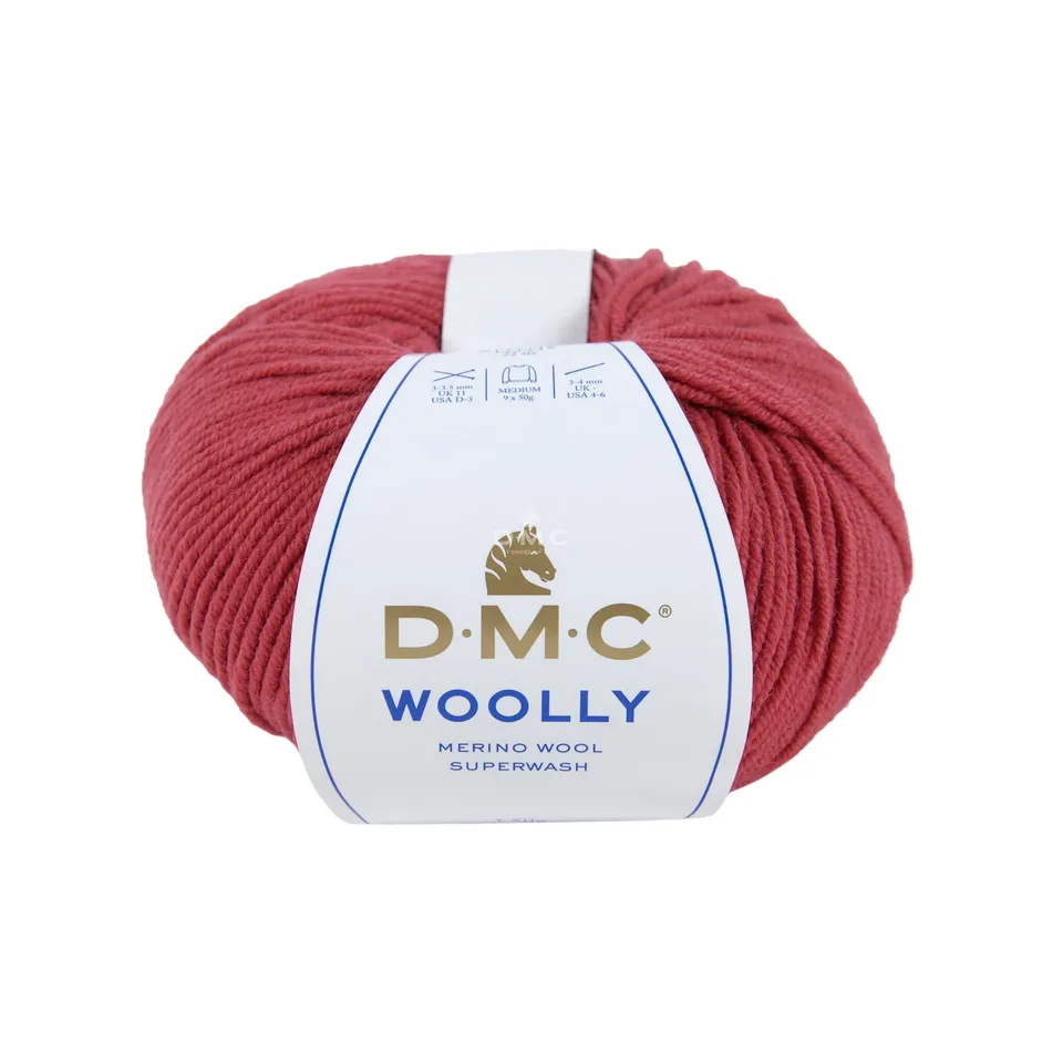dmc-woolly-merinowolle-50g-strickgarn-hautweich image 1