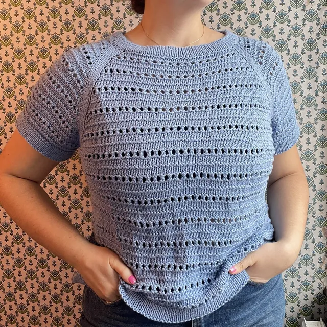 hobbii-easy-spring-tee-t-shirt-strickanleitung-pdf-xs-4xl image 1