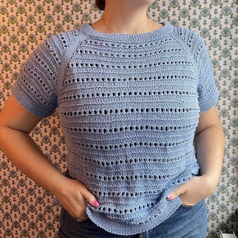 hobbii-easy-spring-tee-t-shirt-strickanleitung-pdf-xs-4xl image 1