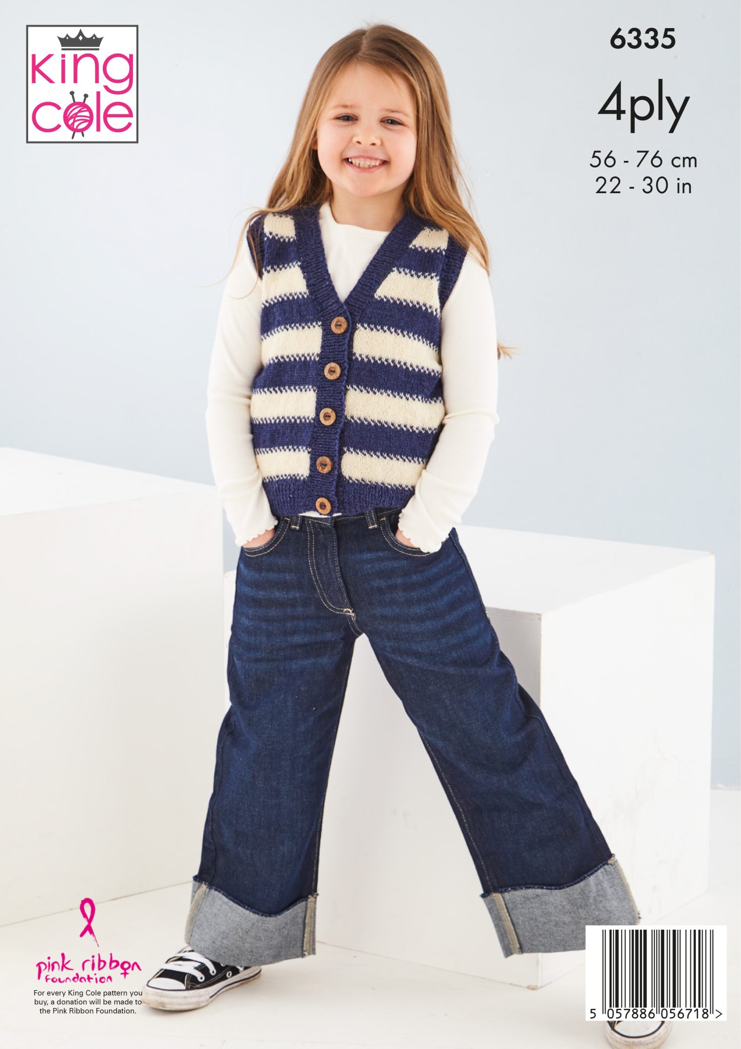 king-cole-patterns-6335-strickanleitung-slipover-weste-4ply image 3