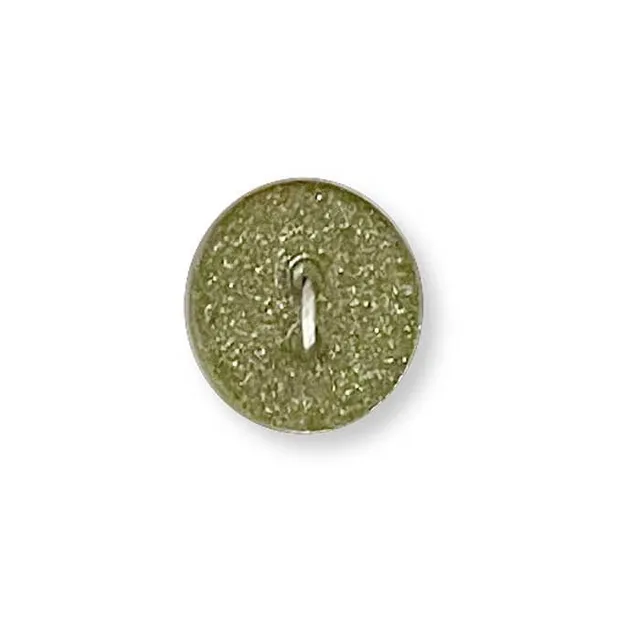 king-cole-haberdashery-knopf-gr-n-glitzer-24-ligne-rund image 1