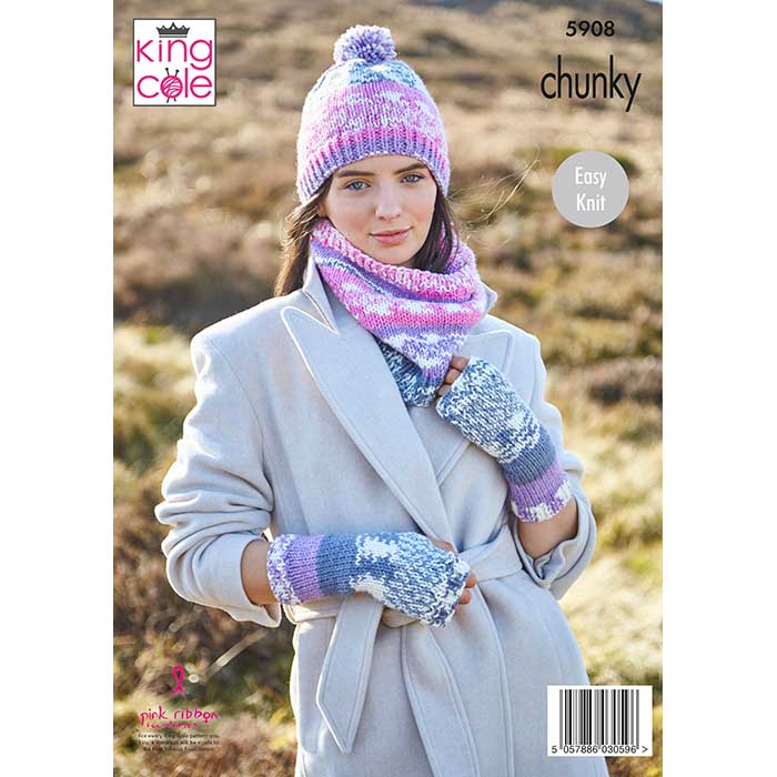 king-cole-5908-accessoires-strickanleitung-nordic-chunky image 2