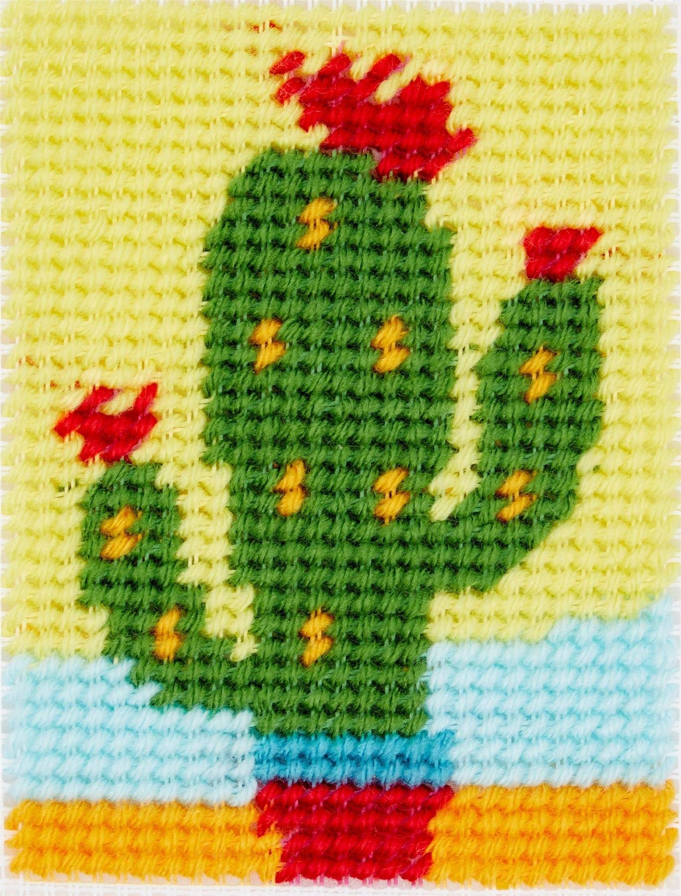 dmc-kaktus-gobelinset-bedruckte-leinwand-kinder-ab-8 image 1