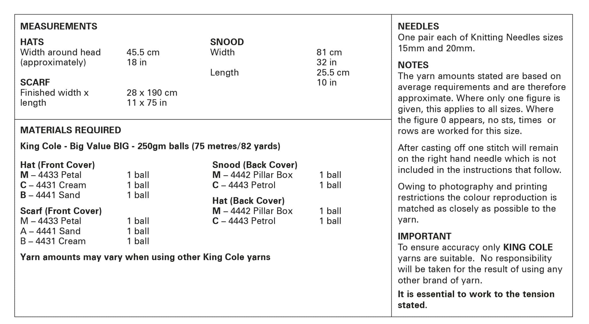 king-cole-6111-accessoires-strickanleitung-big-value-big image 3