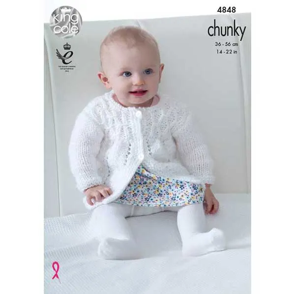 king-cole-4848-baby-set-strickanleitung-big-value-baby-chunky image 1
