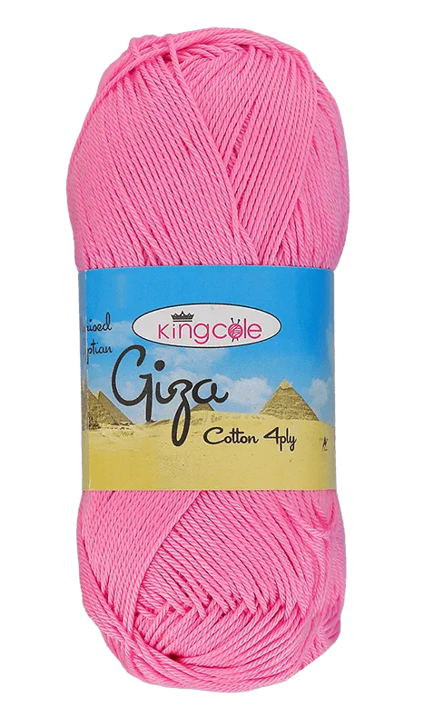 king-cole-giza-cotton-4ply-baumwollgarn-mercerisierte-baumwolle image 1