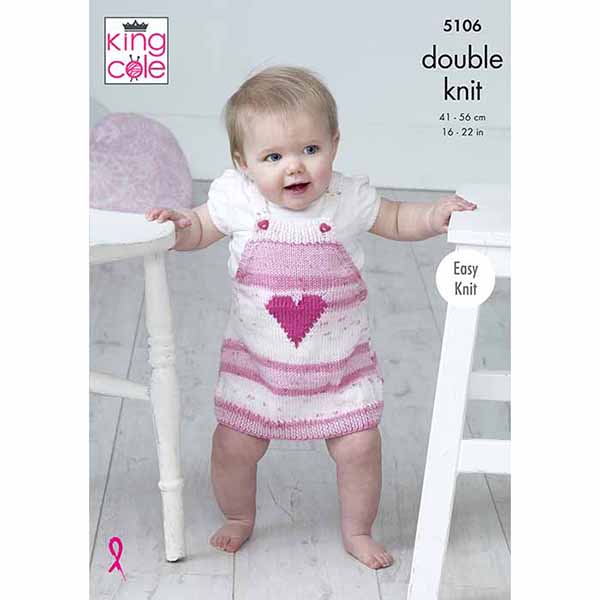 king-cole-5106-latzkleid-strickanleitung-cottonsoft-dk image 1