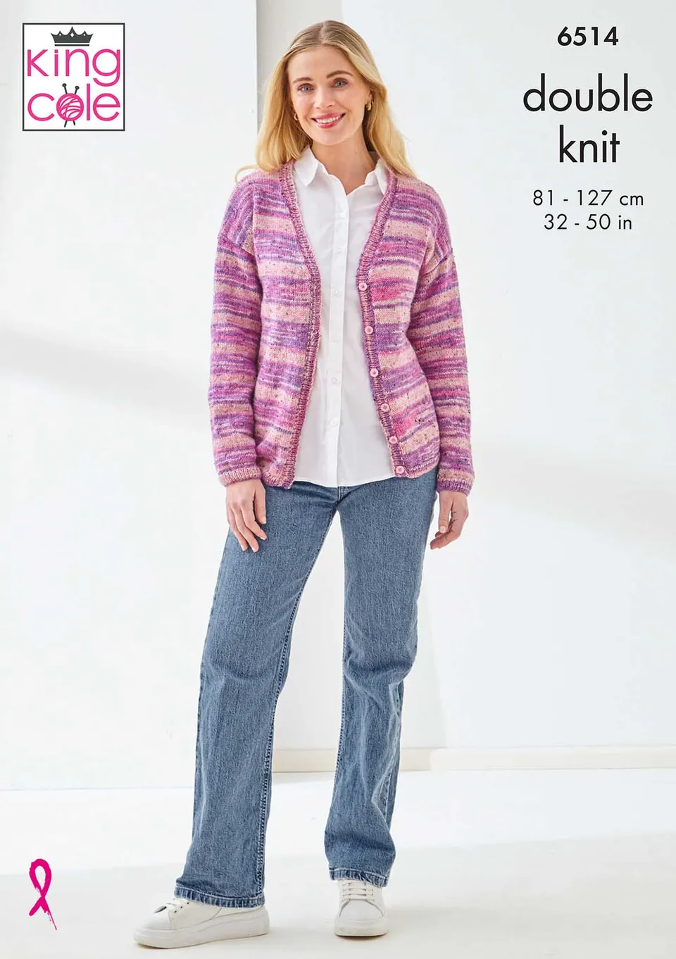 king-cole-patterns-6514-strickanleitung-homespun-prism-dk image 1