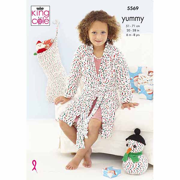 king-cole-5569-morgenmantel-strickanleitung-yummy-weihnachten image 1