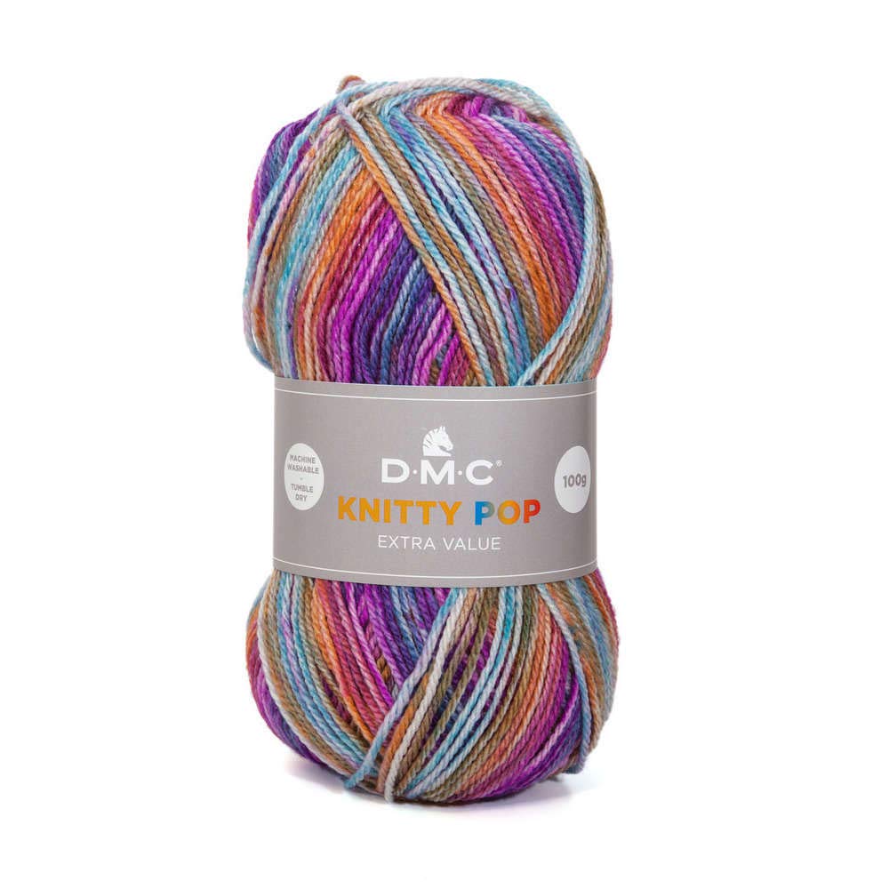 dmc-knitty-pop-strickgarn-p477-bunt-acryl image 1