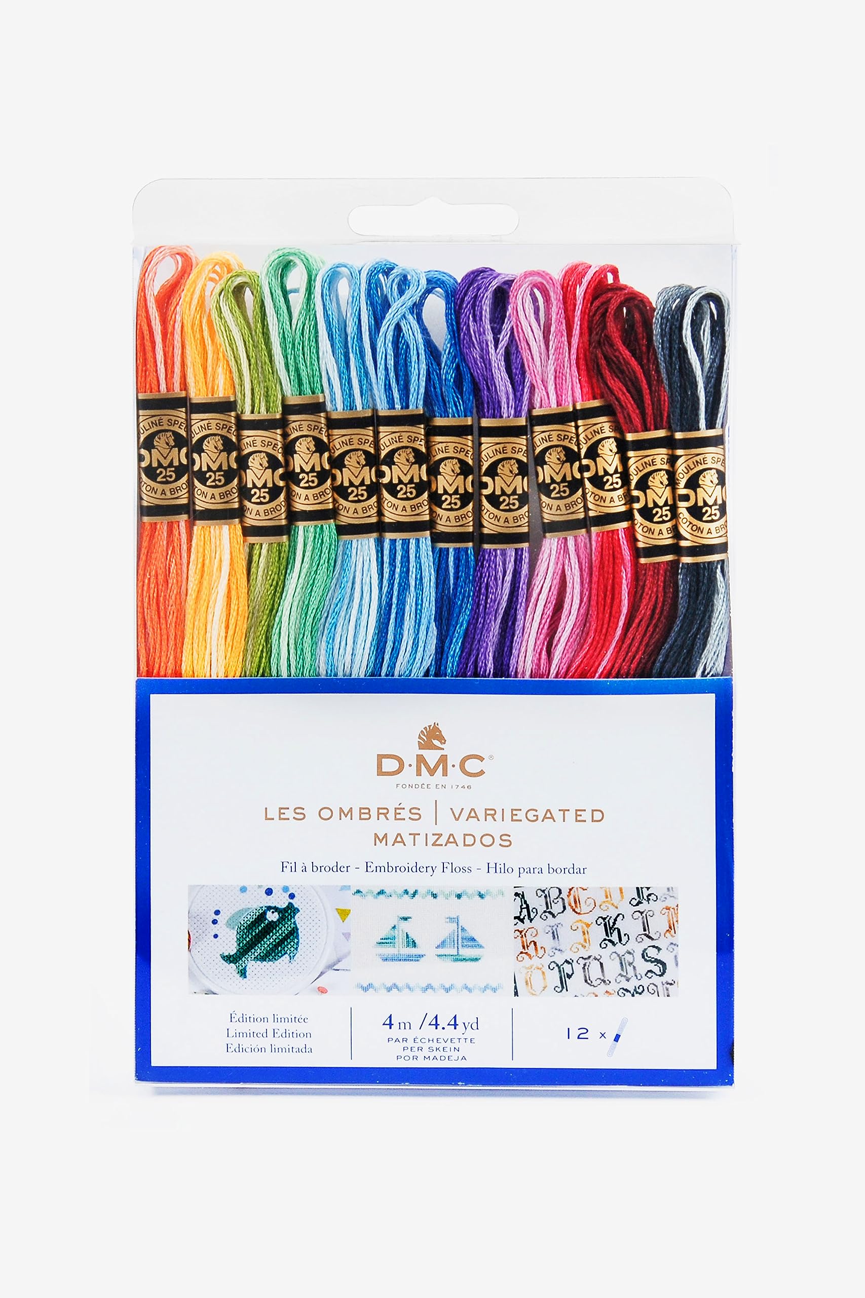dmc-moulin-sp-cial-stickgarn-set-schattiert-12x4m-baumwolle image 1