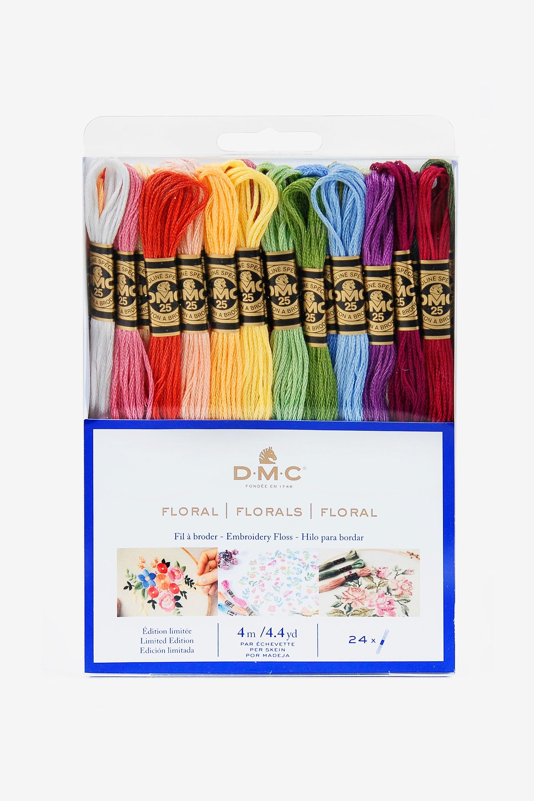 dmc-moulin-sp-cial-stickgarn-set-blumig-24x4m-baumwolle image 1