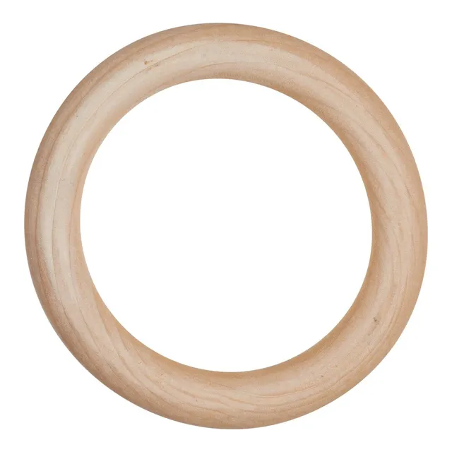 hobbii-holzring-68-mm-buche-f-r-schnullerkette-greifling image 1