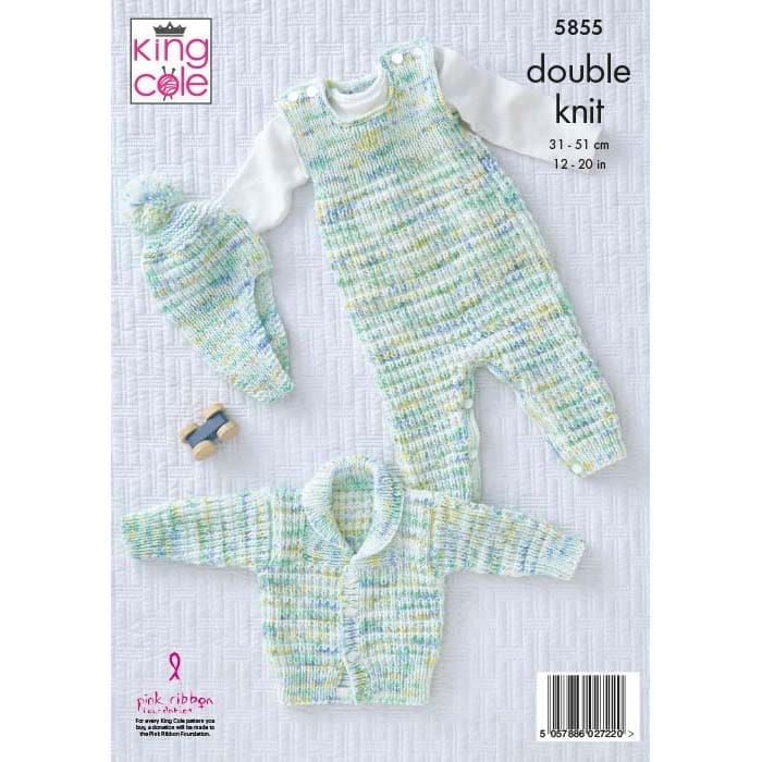 king-cole-patterns-5855-strickanleitung-baby-latzhose-dk image 2
