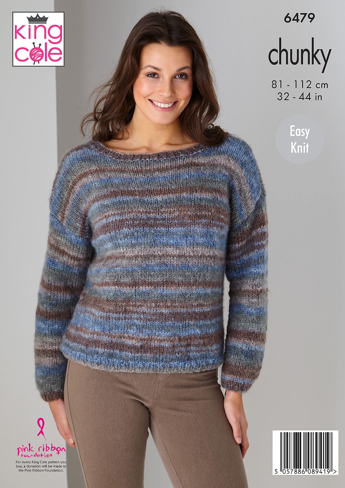 king-cole-6479-pullover-top-strickanleitung-flair-chunky image 2
