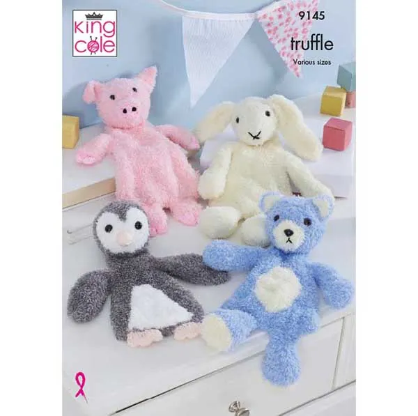 king-cole-9145-flat-snuggle-toys-strickanleitung-truffle-pl-sch image 1