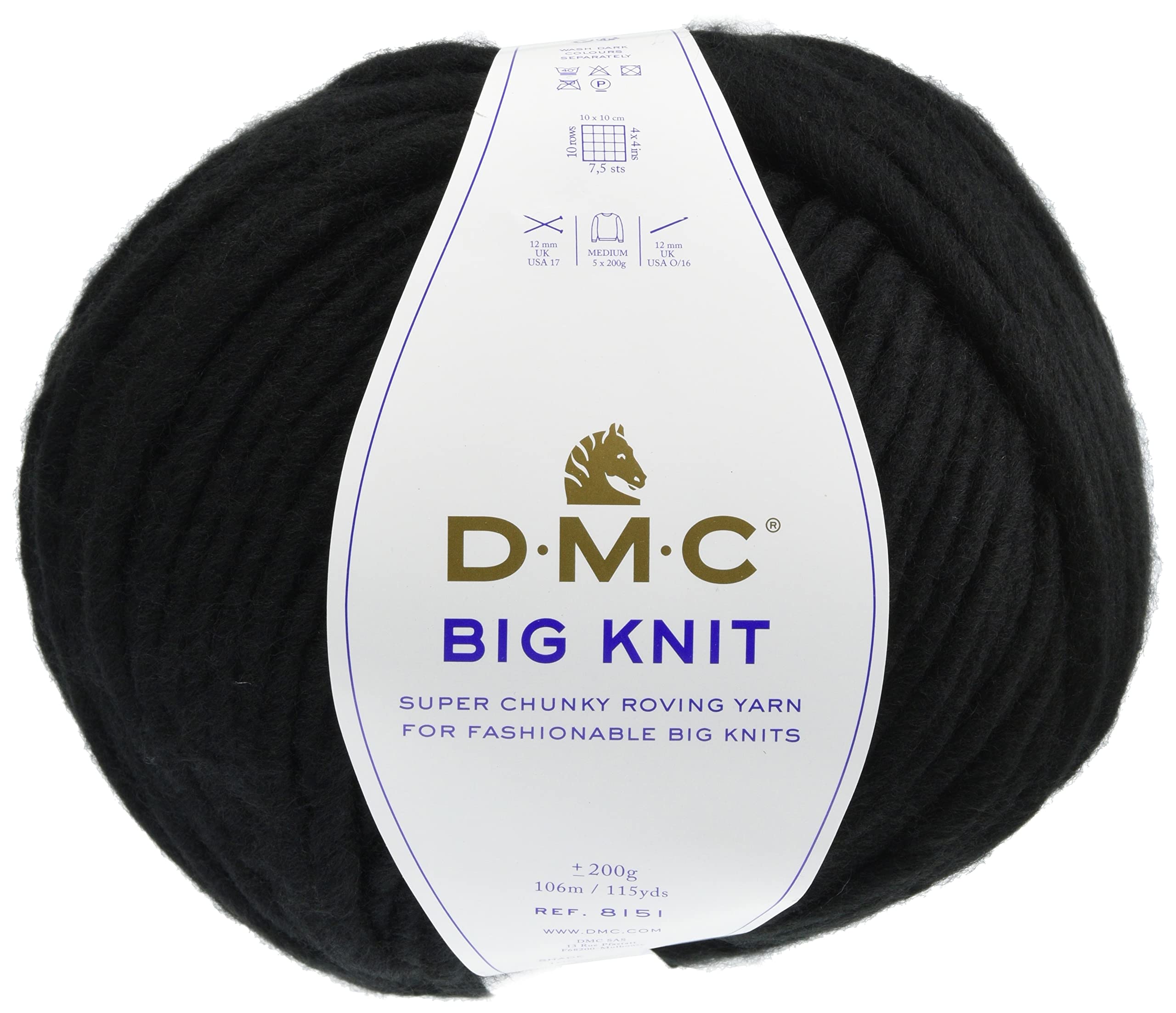 dmc-big-knit-strickgarn-200-g-farbe-106-meliert-dick image 8