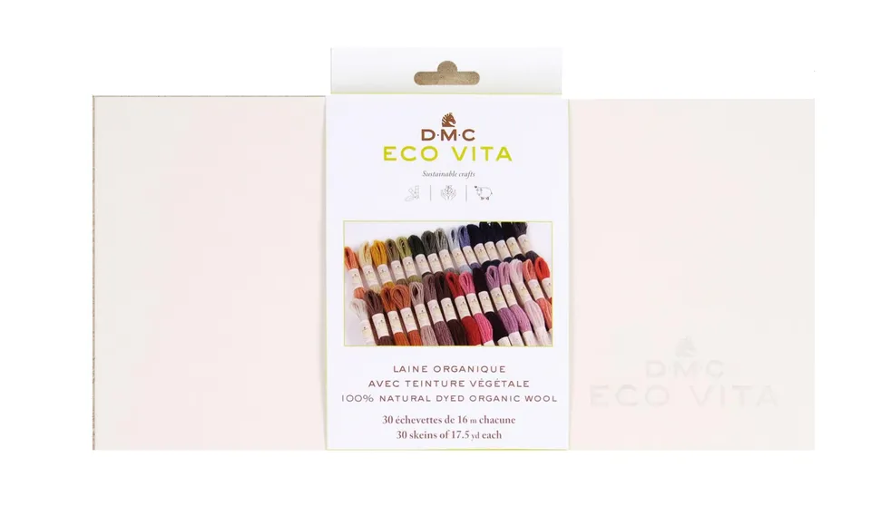 dmc-eco-vita-sammlerbox-30-farben-bio-wollgarn image 1