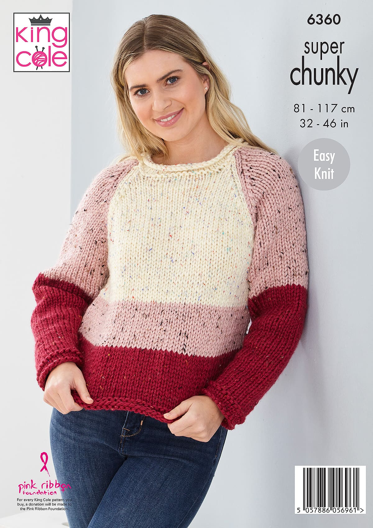 king-cole-6360-strickanleitung-pullover-big-value-tweed image 2