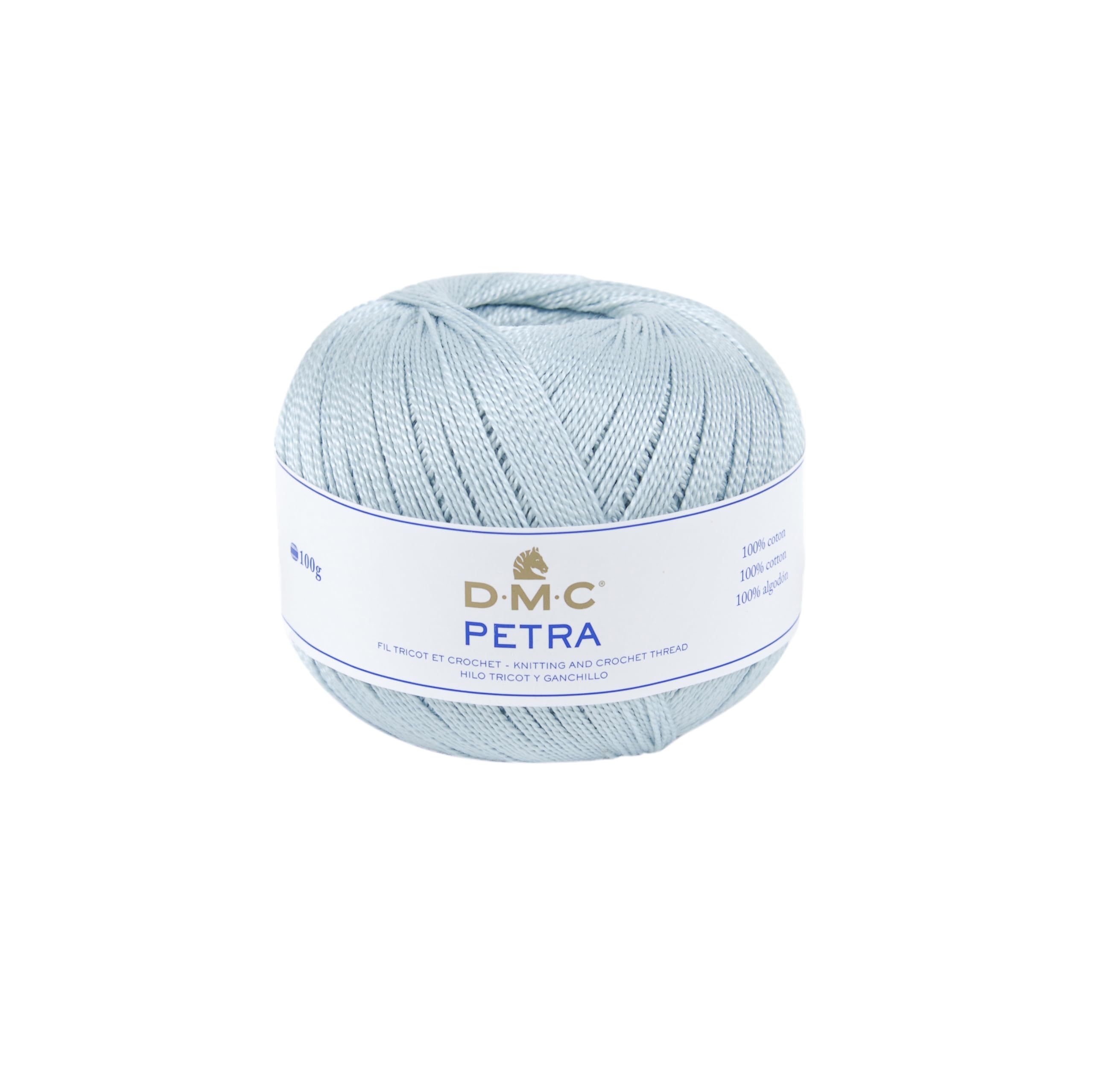 dmc-petra-nr-8-h-kelgarn-blau-54518-baumwolle-100g image 1