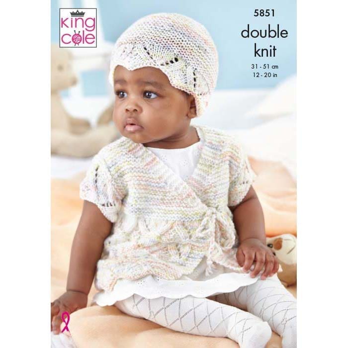 king-cole-5851-baby-strickanleitung-little-treasures-dk image 1