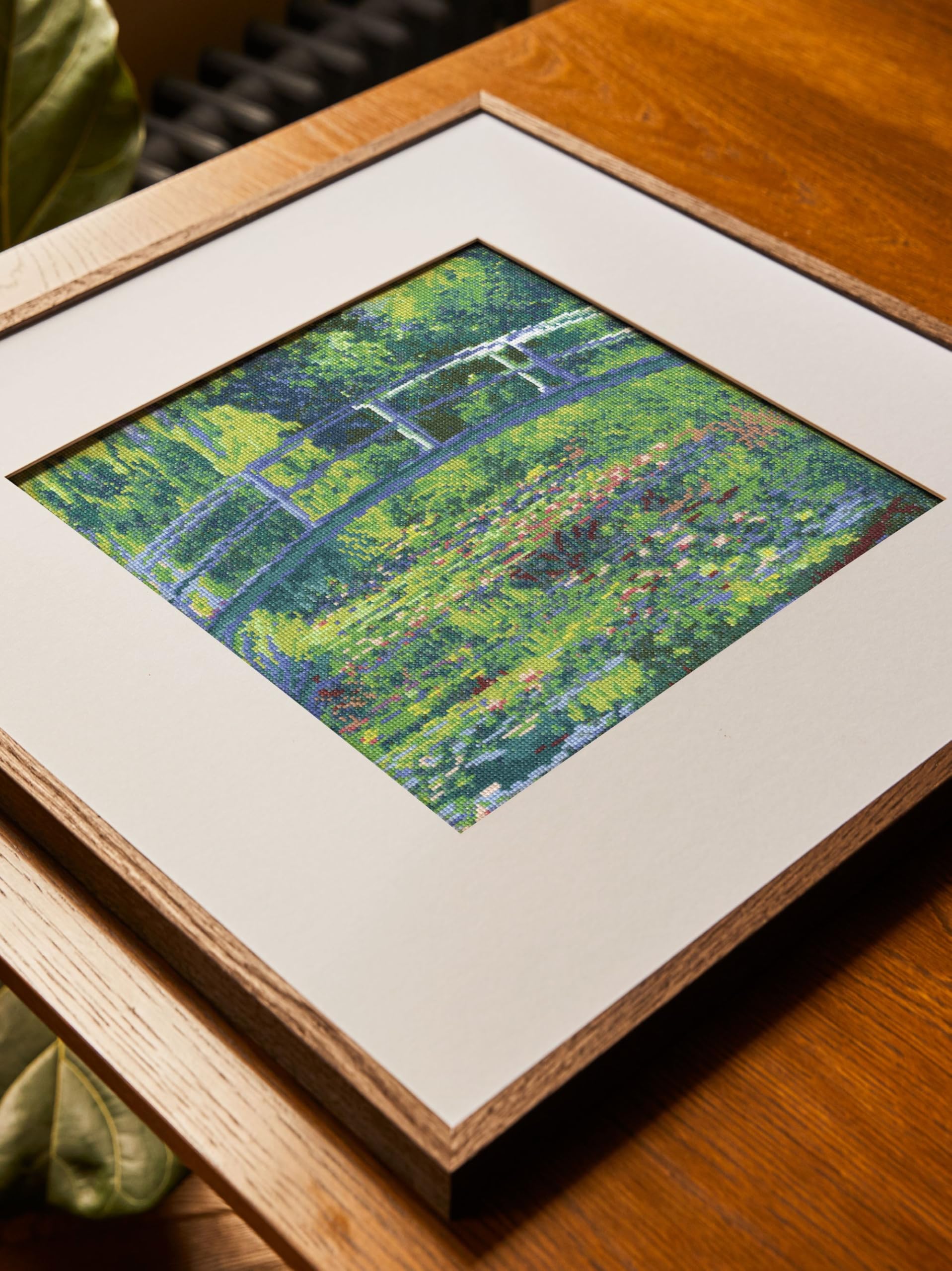 dmc-moulin-kreuzstichset-seerosenteich-monet-fortgeschritten image 5