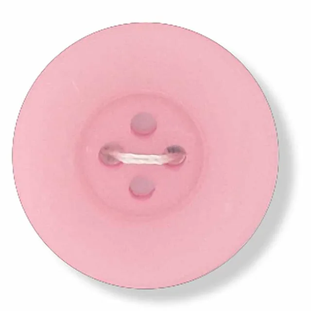 king-cole-haberdashery-rundknopf-rosa-36-ligne image 1