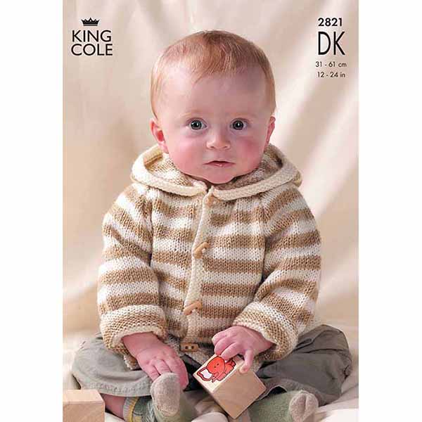 king-cole-2821-strickanleitung-raglan-pullover-jacken-dk image 1