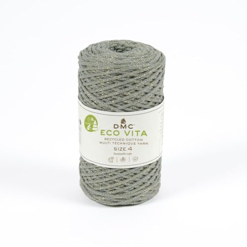dmc-eco-vita-metallic-baumwollgarn-250g-recycelt-glitzer image 2
