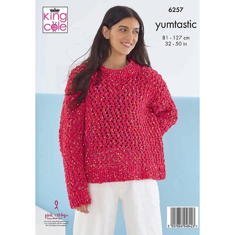 king-cole-patterns-6257-strickanleitung-damen-pullover-yumtastic image 2
