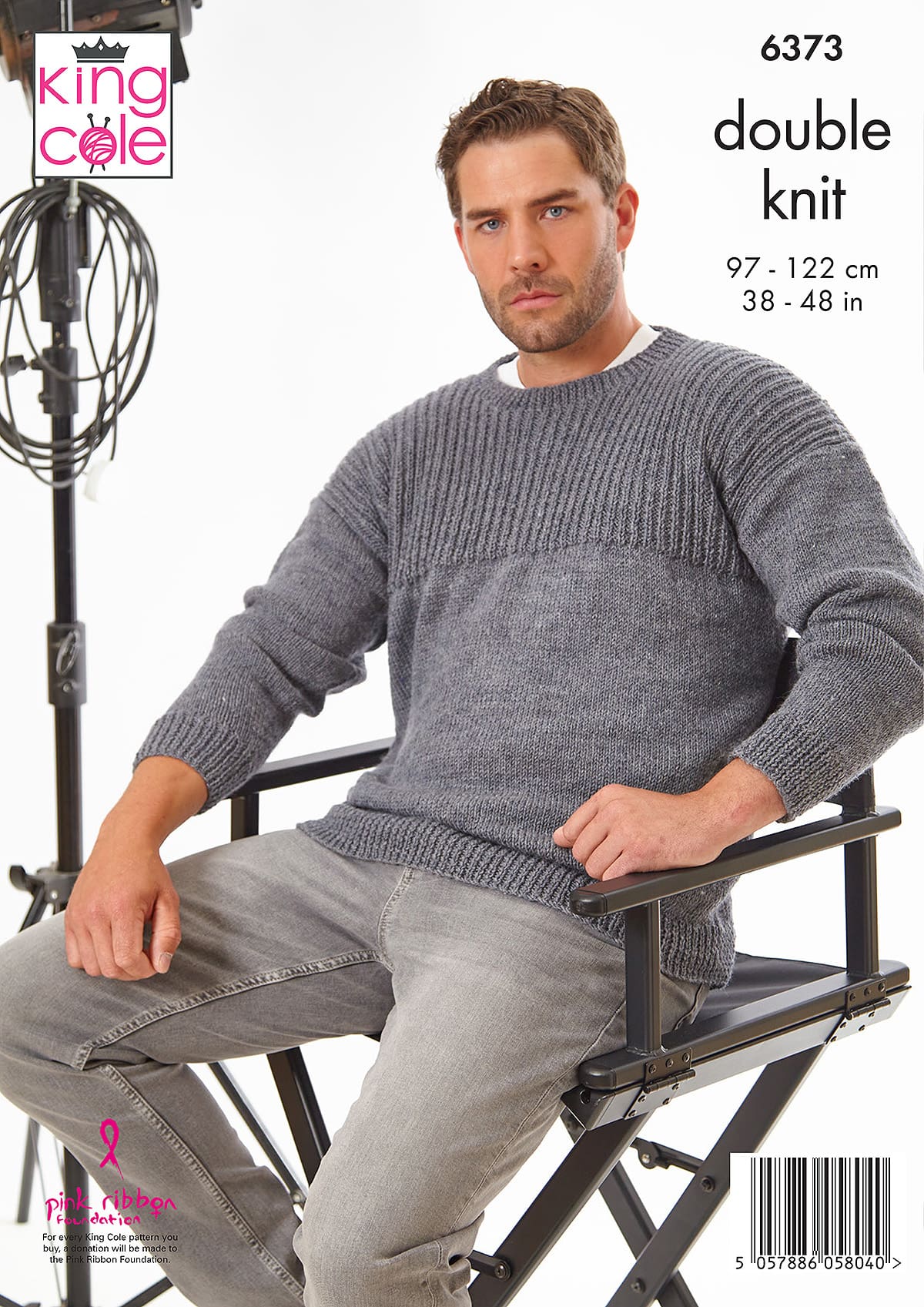 king-cole-6373-pullover-strickanleitung-merino-blend-dk-hollywood image 2