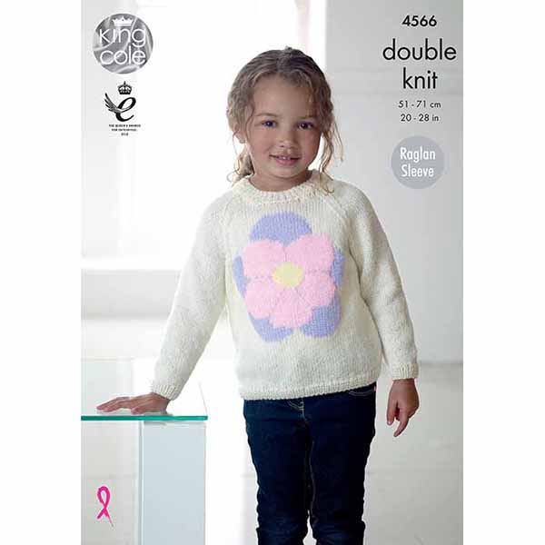 king-cole-patterns-4566-strickanleitung-pullover-pricewise-dk image 1