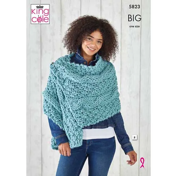 king-cole-5823-tuch-schals-snood-big-value-big-anleitung image 1