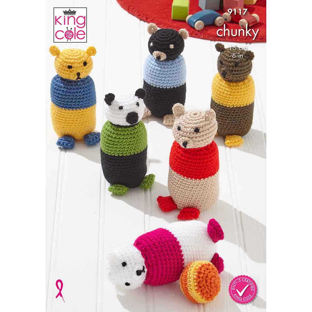 king-cole-9117-crochet-indoor-skittles-h-kelanleitung image 1