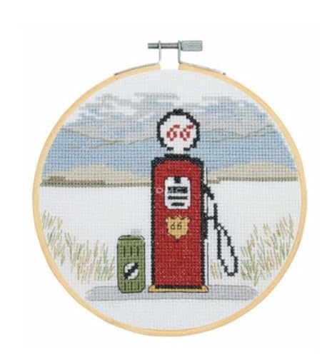 dmc-tankstelle-kreuzstichset-aida-14ct-anf-nger-mit-rahmen image 6