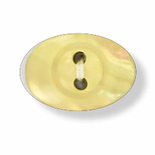king-cole-haberdashery-oval-knopf-gelb-24-ligne-muscheloptik image 1