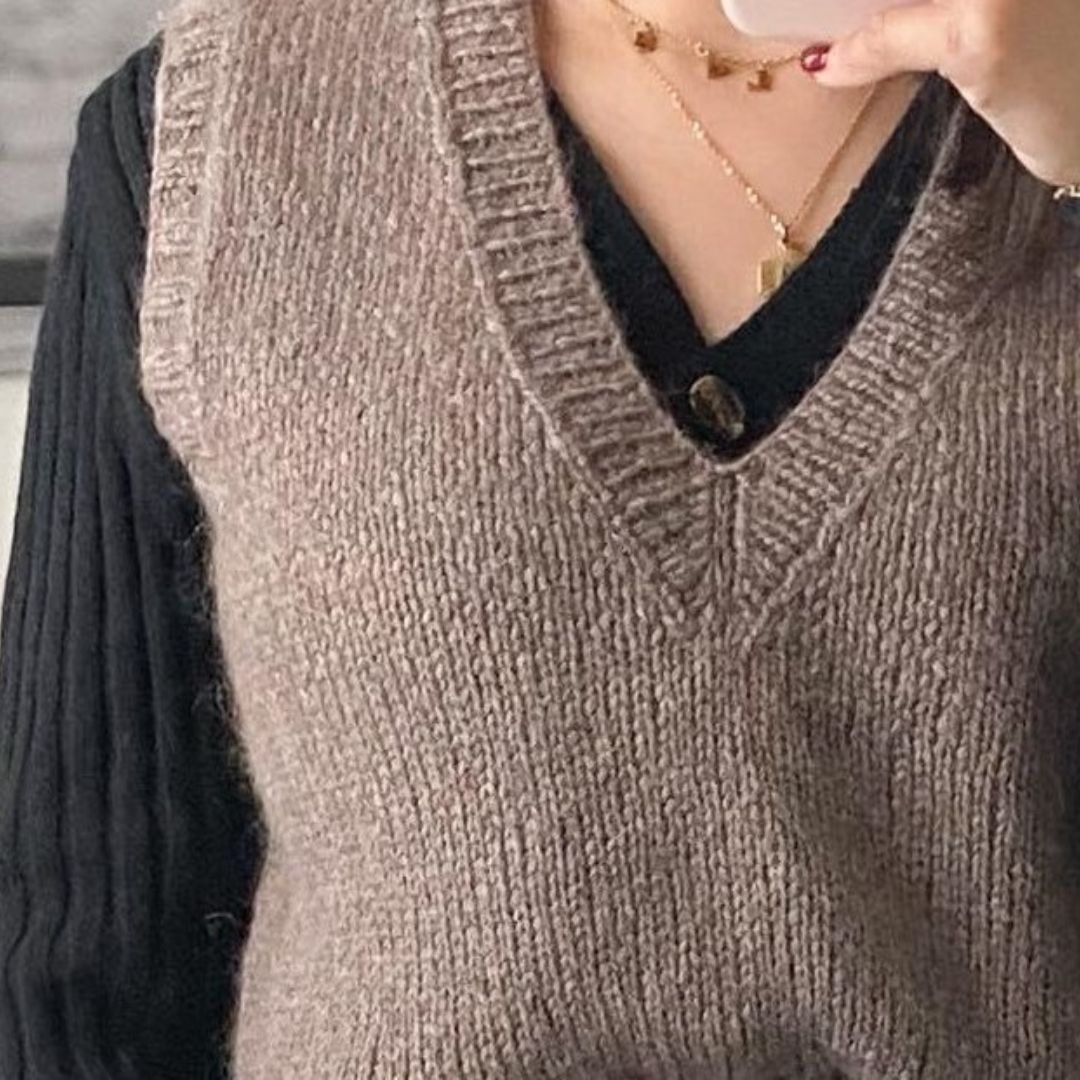 hobbii-anleitungen-tiffany-pullunder-strickanleitung-xs-xxl image 2