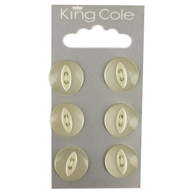 king-cole-haberdashery-fischaugen-kn-pfe-gelb-medium image 1