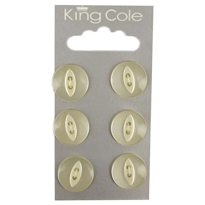 king-cole-haberdashery-fischaugen-kn-pfe-gelb-medium image 1