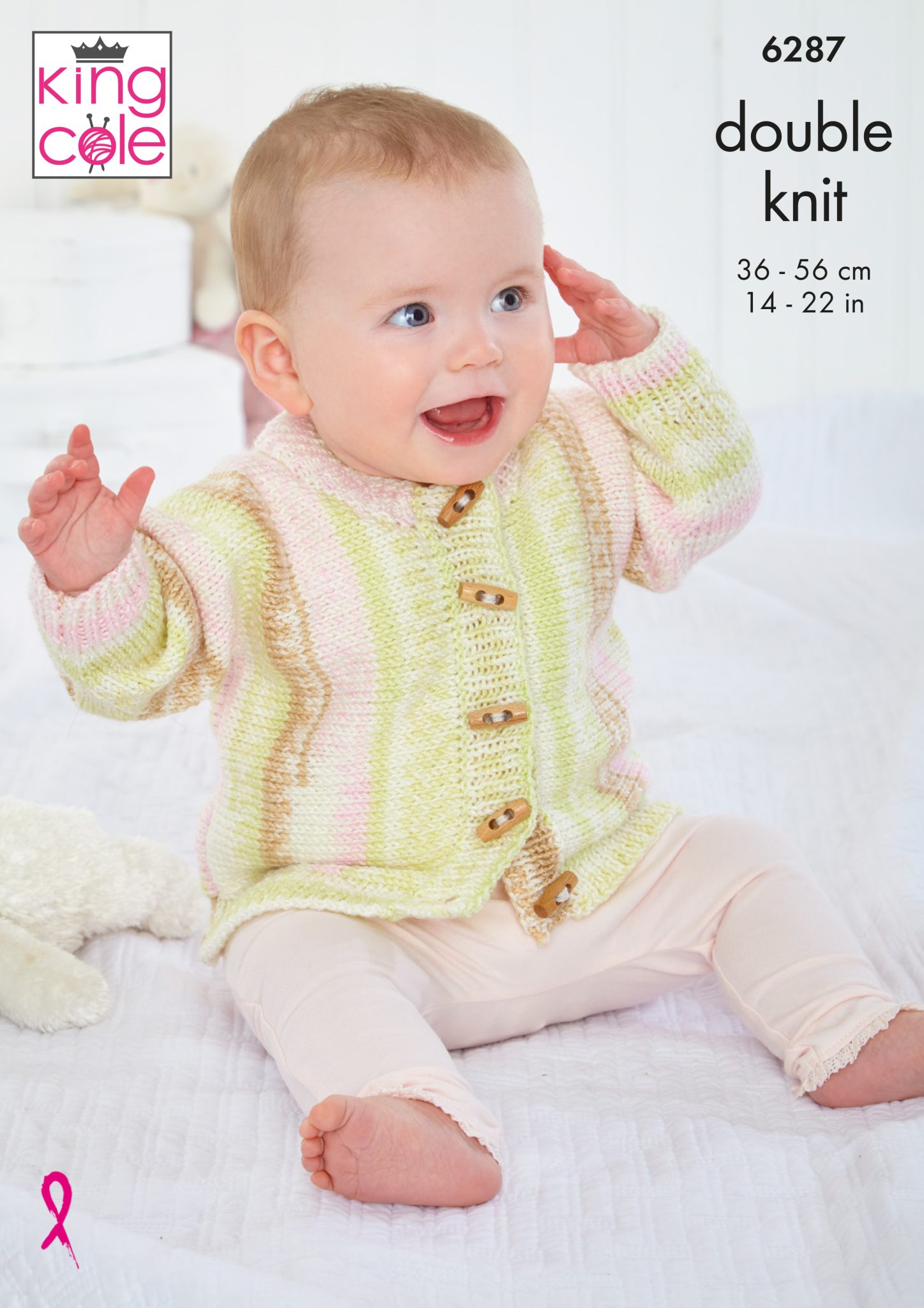 king-cole-6287-strickanleitung-cardigans-cherish-dk image 1