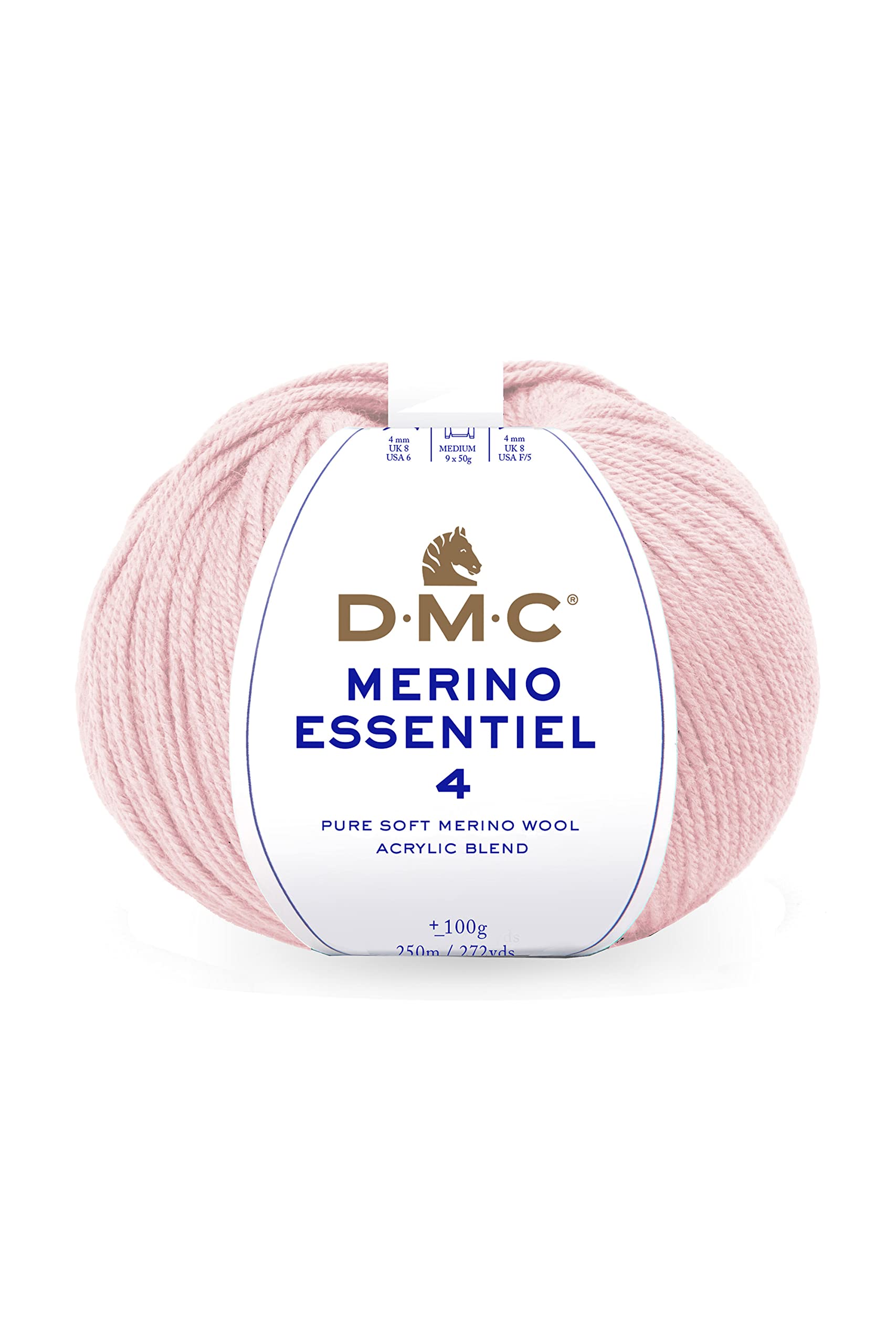 dmc-merino-essentiel-4-aran-strickgarn-merino-acryl-8140 image 1
