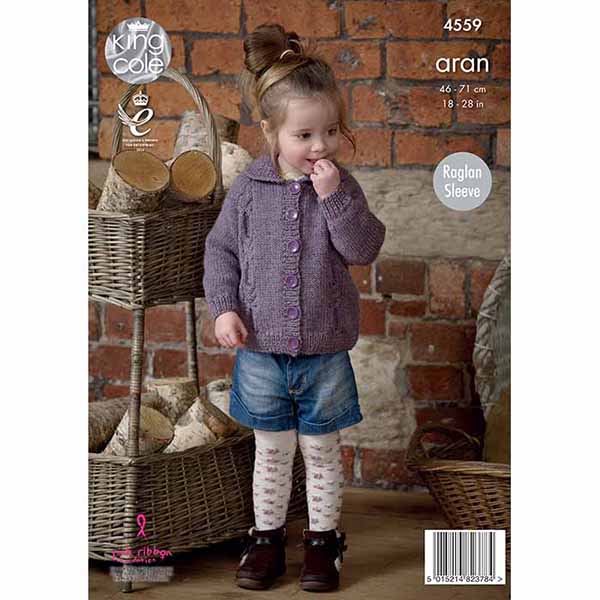 king-cole-patterns-4559-pullover-strickanleitung-fashion-aran image 2