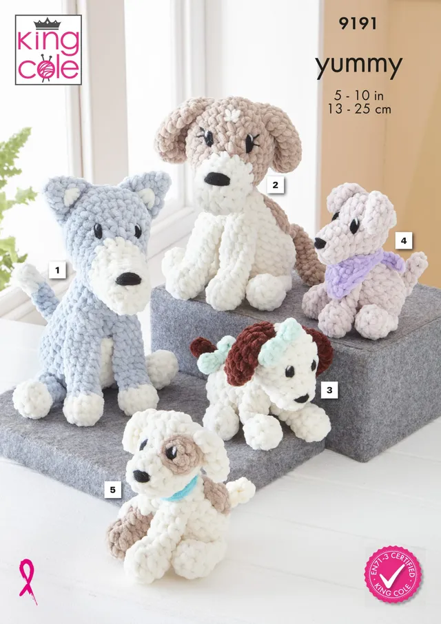 king-cole-patterns-9191-yummy-dogs-h-kelanleitung-yummy image 1